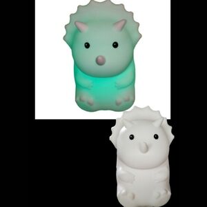 Globe LED Giggling Squishy Baby Dinosaur Tap Light/Lamp